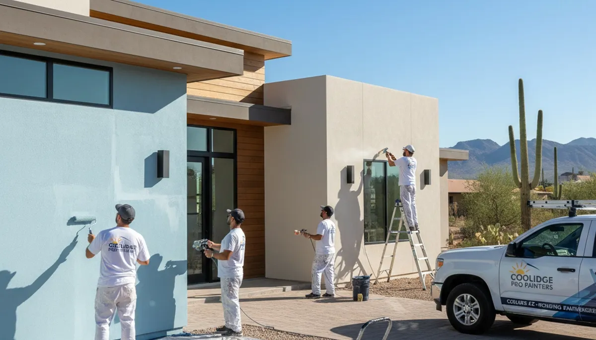 Mesa, AZ house painting service team providing professional residential painting for local homeowners