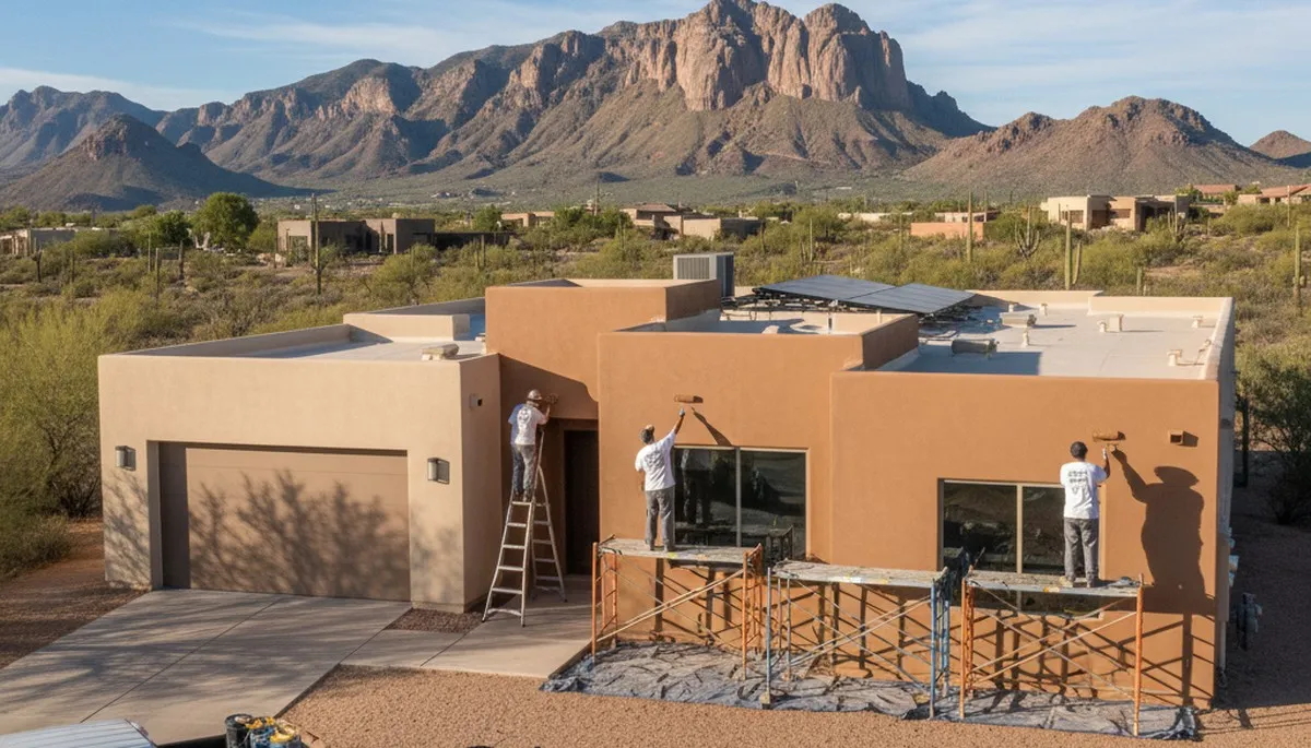 Mesa, AZ house painting services by Painter Mesa AZ for residential exterior and interior projects