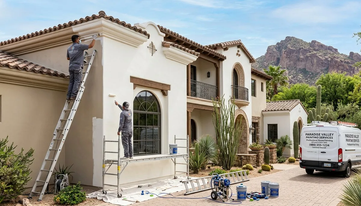 Professional house painting service in Mesa AZ by experienced local painters
